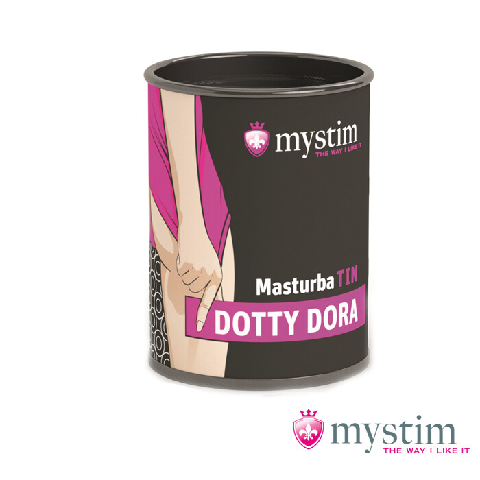 Мастурбатор чоловічий Dotty Dora Dots Mystim, білий - Зображення 1