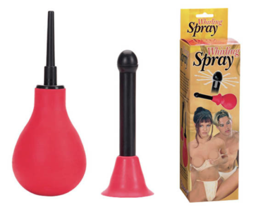 Анальний душ 2 насадки WHIRLING SPRAY - Зображення 1