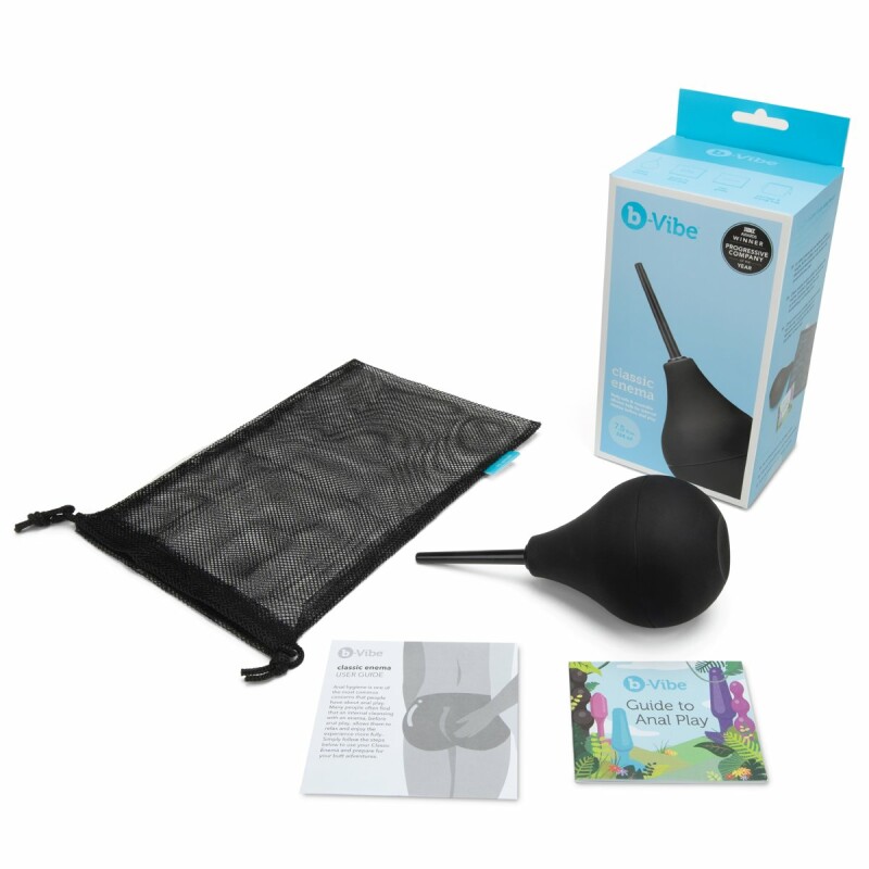 Клізма B-Vibe Classic Enema, чорна - Зображення 2