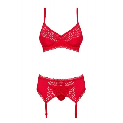 Комплект еротичний мереживний Jolierose S/M - Изображение 6