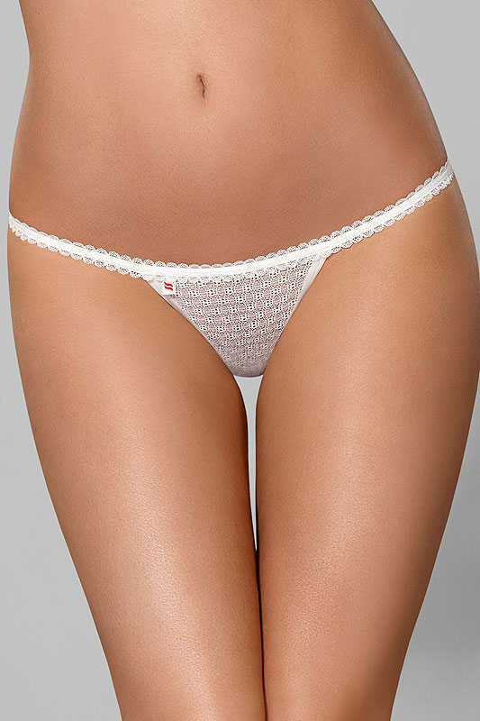 Стрінги білі Люсі thong L / XL - Зображення 6