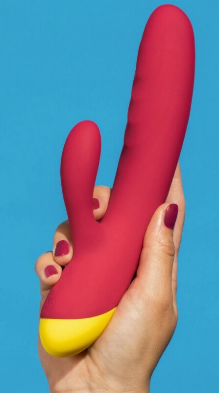 Вібратор-кролик ROMP Jazz силіконовий, рожевий, 21 х 3.6 см - Зображення 5
