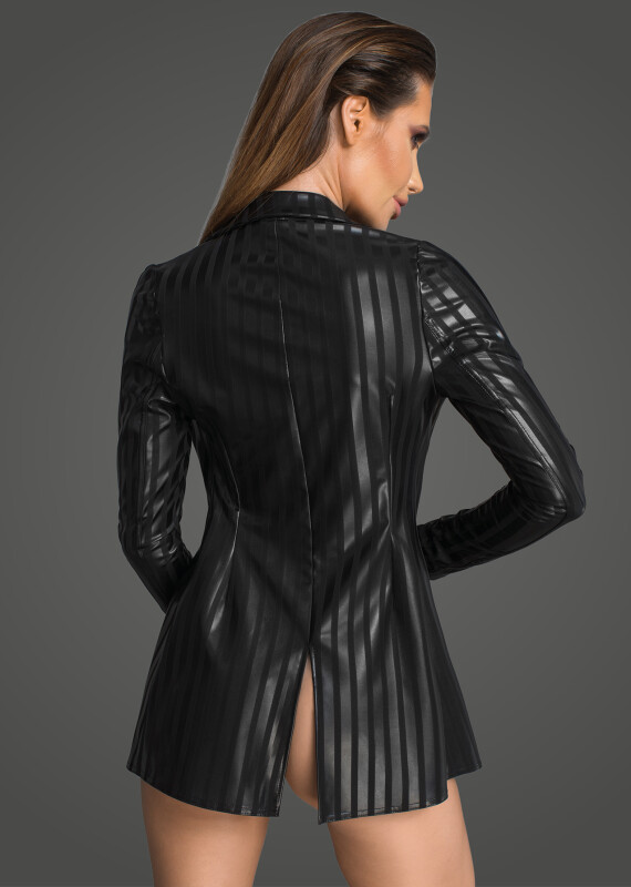 Піджак в смужку F209 Noir Handmade S - Изображение 4