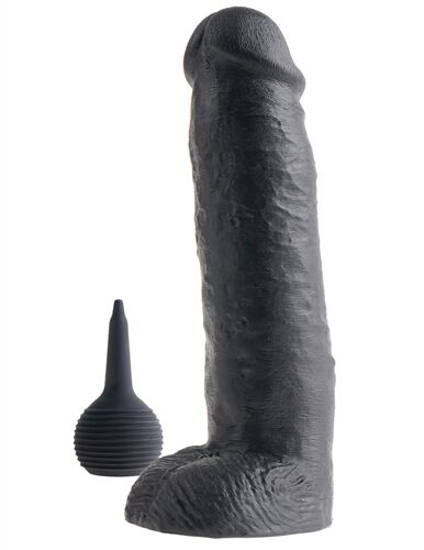 Фаллоимитатор семяизвержения King Cock Squirting Dildo 30 cm - Black - Изображение 1