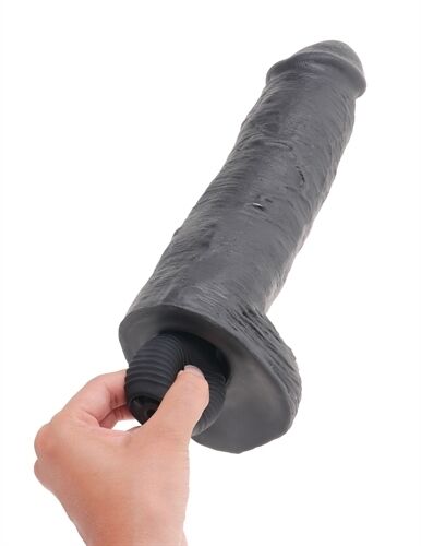 Фаллоимитатор семяизвержения King Cock Squirting Dildo 30 cm - Black - Изображение 2