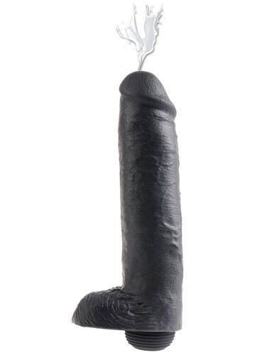 Фаллоимитатор семяизвержения King Cock Squirting Dildo 30 cm - Black
