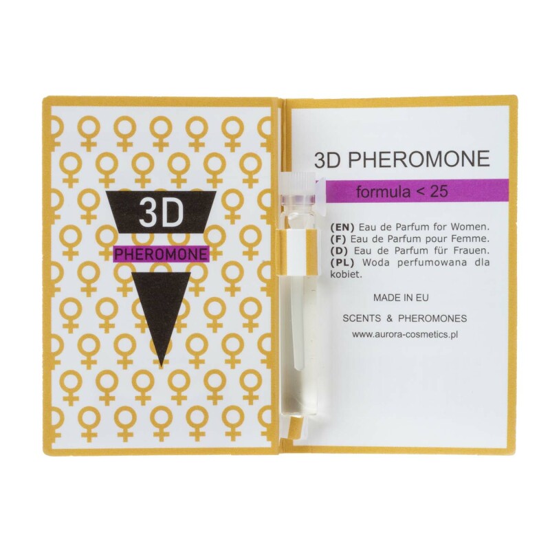 Духи з феромонами жіночі 3D Pheromone formula<25, 1 мл - Изображение 1