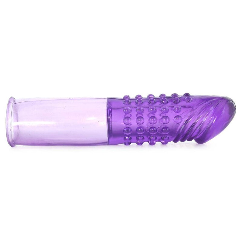 Насадка на член Mega Stretch Penis Extension, фіолетовий - Изображение 3