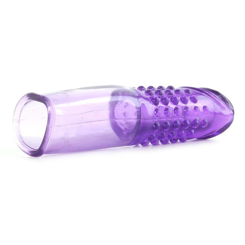 Насадка на член Mega Stretch Penis Extension, фіолетовий - Изображение 4
