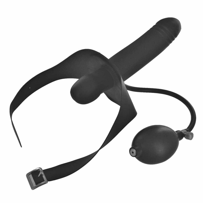 Надувний кляп зі страпоном INCUBUS Inflatable Gag with Dildo - Изображение 2