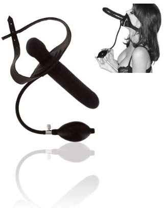 Надувний кляп зі страпоном INCUBUS Inflatable Gag with Dildo - Изображение 4