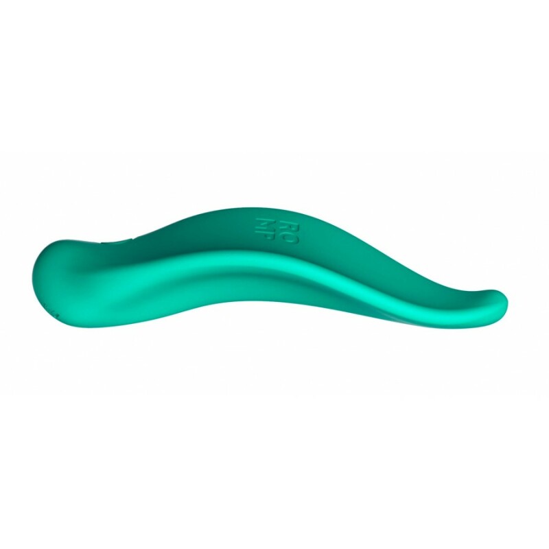 Вібратор для трусиків ROMP Wave бірюзовий, 11.5 х 5.3 см - Зображення 3