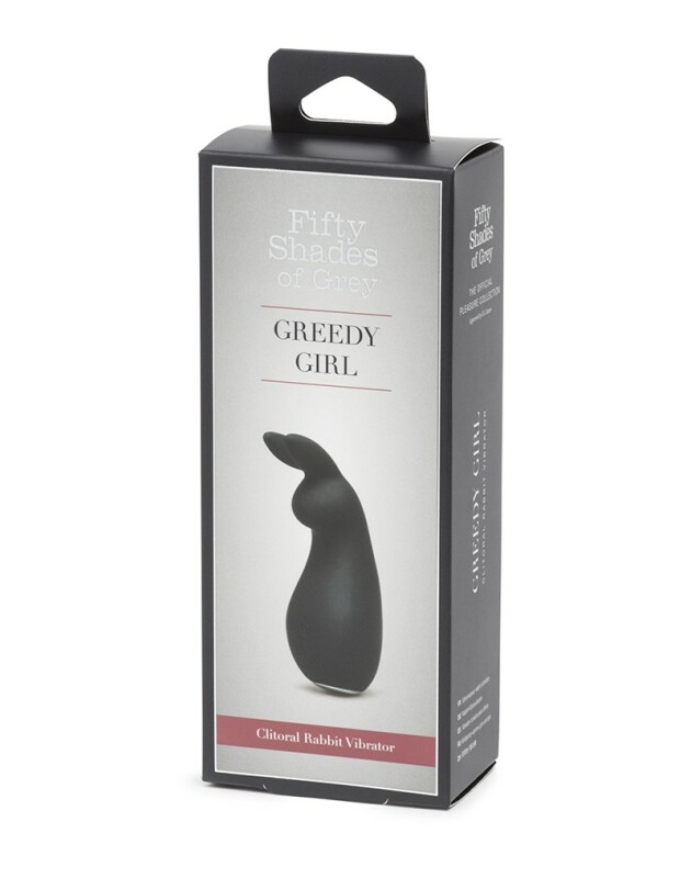 Міні вібратор кролик для клітора Fifty Shades Of Grey чорний, 11.4 х 3.6 см - Зображення 1
