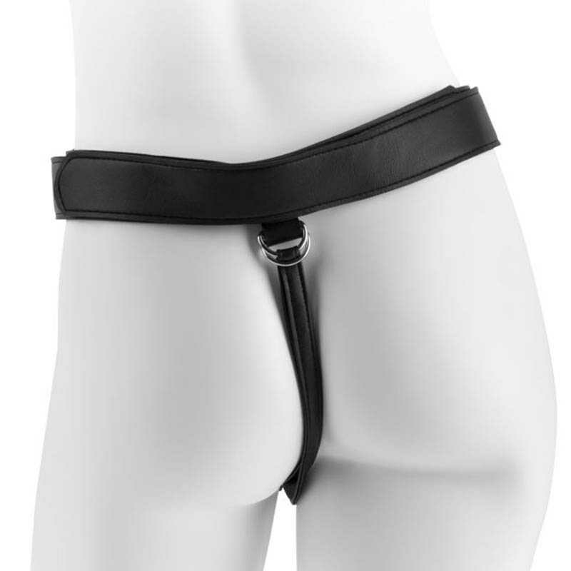 Страпон з подвійним фалоімітатором Pipedream Strap-On Harness With Dildo 7-Skin Colour 19.1 см діаметр-4,6 - Зображення 2