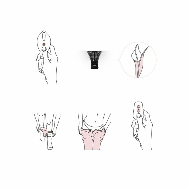 Вібратор для трусиків (вібротрусики) Vibrating Tanga Thong - Зображення 9