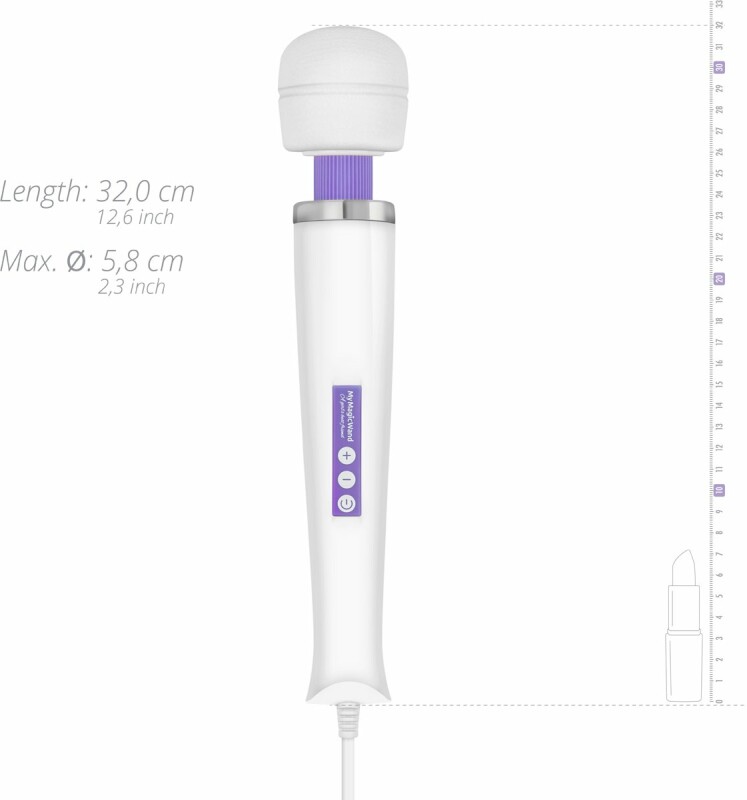 Вібромасажер мікрофон MyMagicWand Purple - Зображення 5