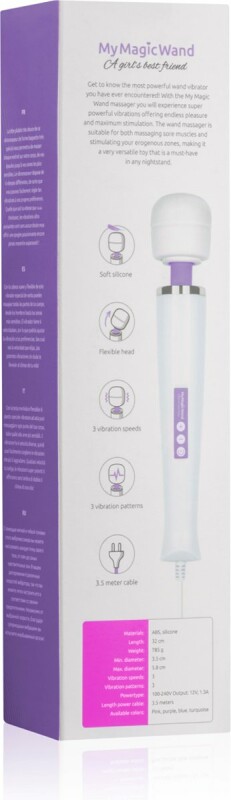 Вібромасажер мікрофон MyMagicWand Purple - Зображення 7
