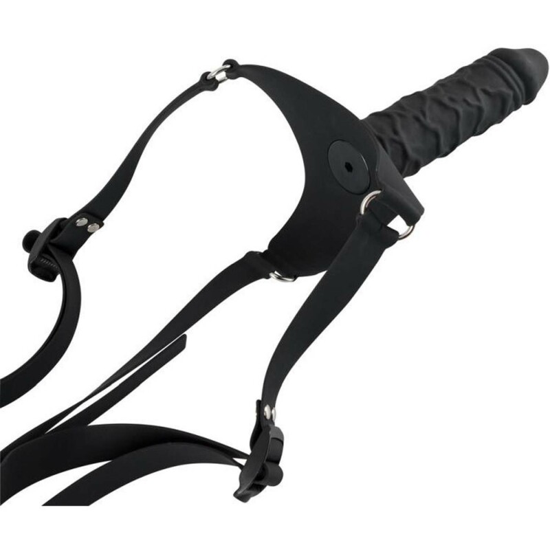 Жіночий страпон силіконовий на ременях - Silicone Strap-on - Зображення 1