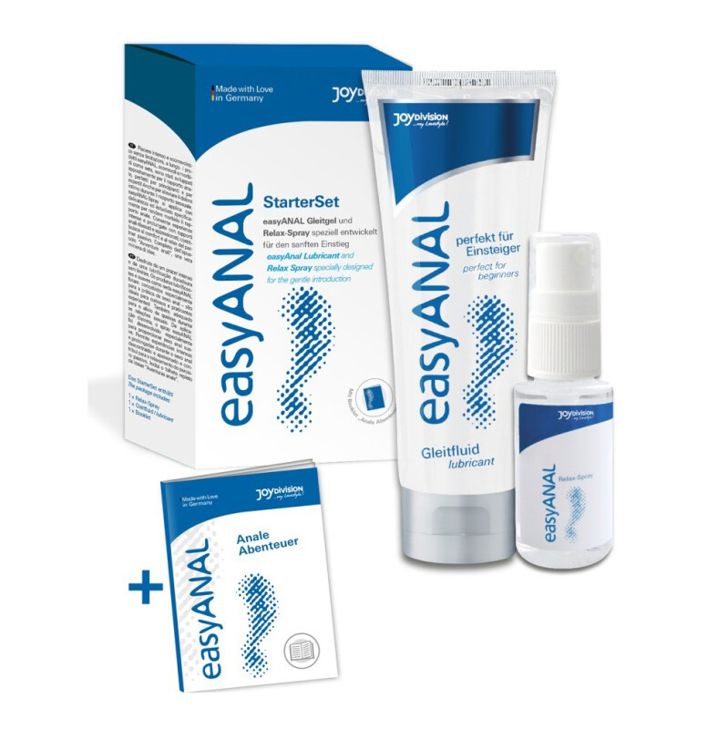 Набор из анального лубриканта и расслабляющего спрея easy ANAL-Bundle, 80 мл + Spray 30 мл