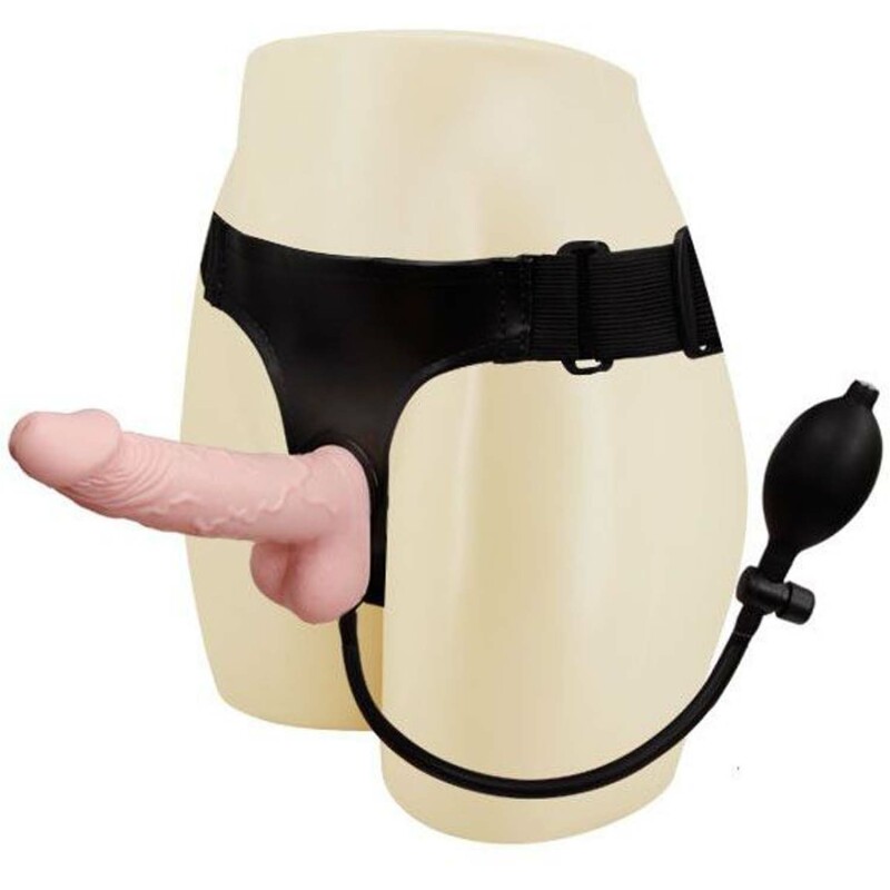 Страпон c накачкой на трусиках  Ultra Harness Sensual Comfort - Изображение 3
