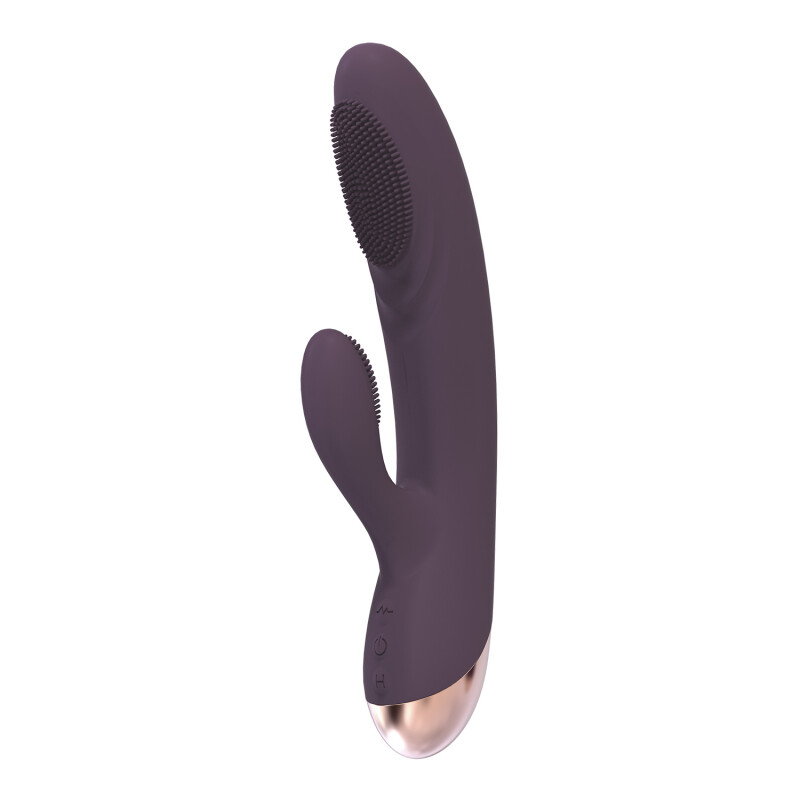 Вібратор кролик з підігрівом Dream Toys фіолетовий, 16 х 3.6 см