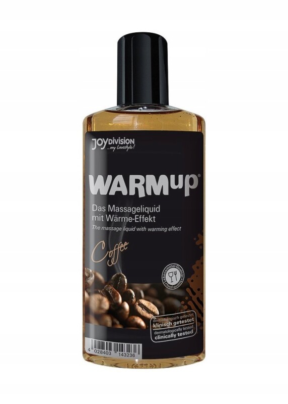 Масажне масло зігріваюче, їстівне WARMup Coffee, 150 ml