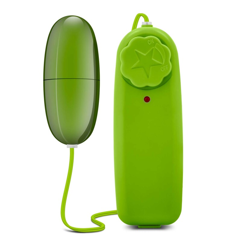 Віброяйце з пультом управління зелене POWER BULLET LIME