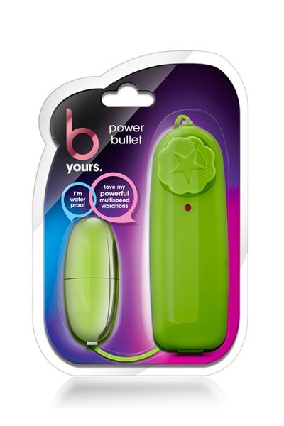 Віброяйце з пультом управління зелене POWER BULLET LIME - Изображение 6