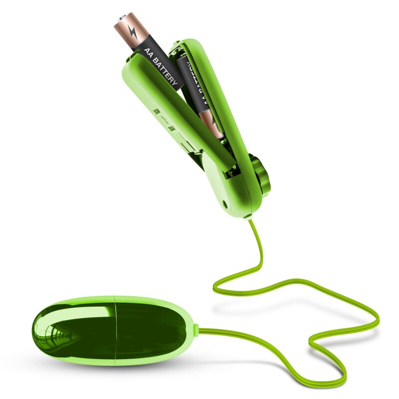 Віброяйце з пультом управління зелене POWER BULLET LIME - Изображение 3