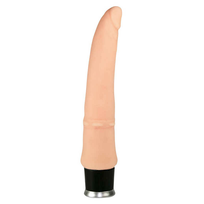 Вібратор кібершкіра Nature Skin Vibe 21 см. діаметр-5