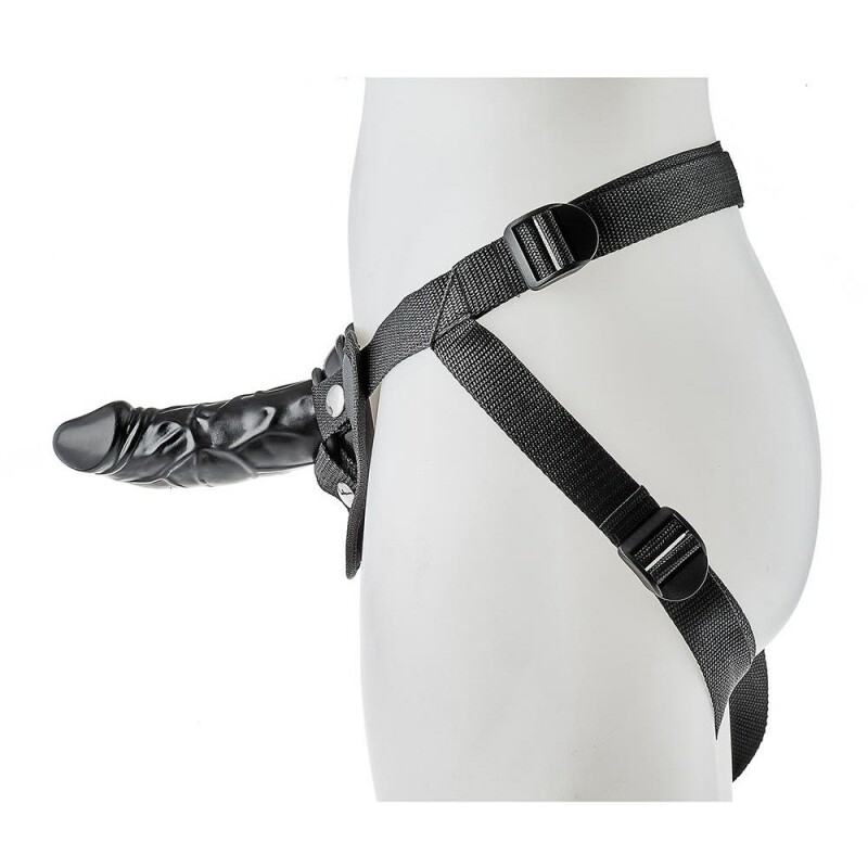 Страпон на трусиках Dreamtoys Blaze регульований, чорний, 13 х 4 см - Зображення 2