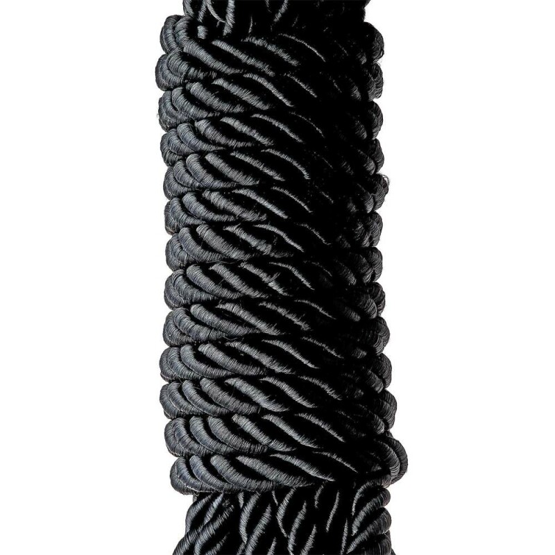 Мотузка для бондажа Dream Toys Blaze нейлонова, чорна, 5 м - Зображення 3