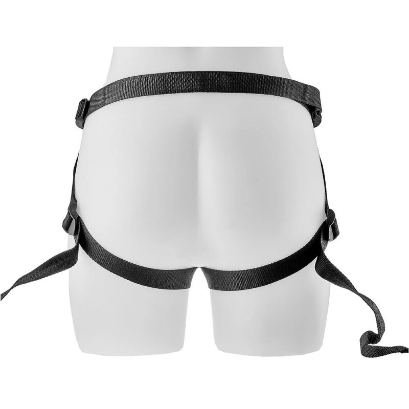 Страпон на трусиках Dreamtoys Blaze регульований, чорний, 13 х 4 см - Зображення 3