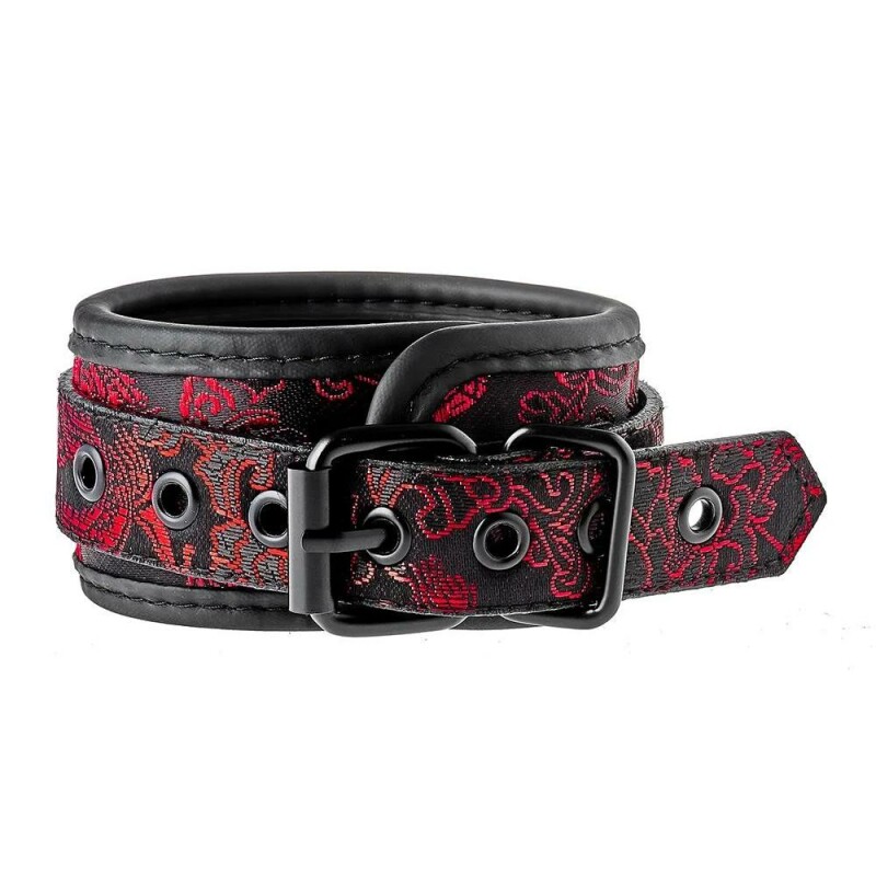 Поножі Dream Toys Blaze з червоною вишивкою, чорні, 5 см - Зображення 4
