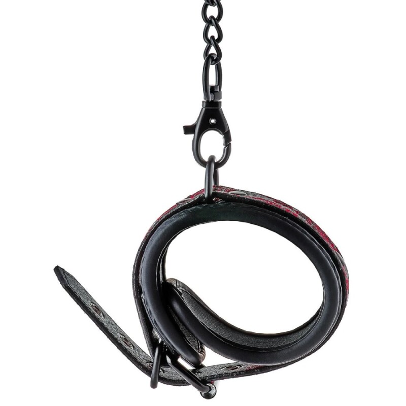 Поножі Dream Toys Blaze з червоною вишивкою, чорні, 5 см - Зображення 6