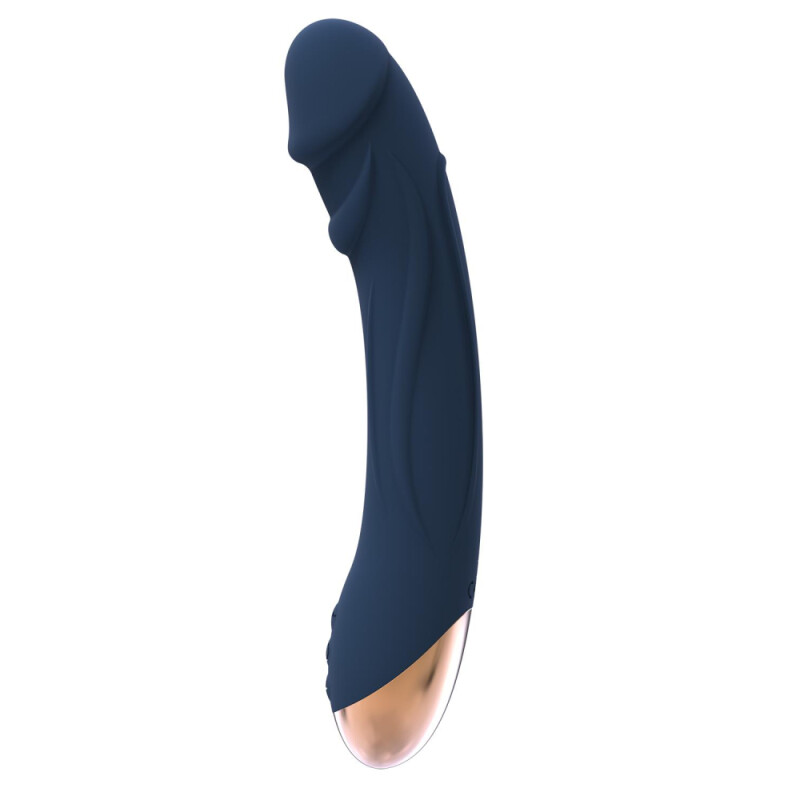 Вібратор для точки G Dream Toys Boreas з підігрівом, синій, 21 х 3.9 см - Изображение 4