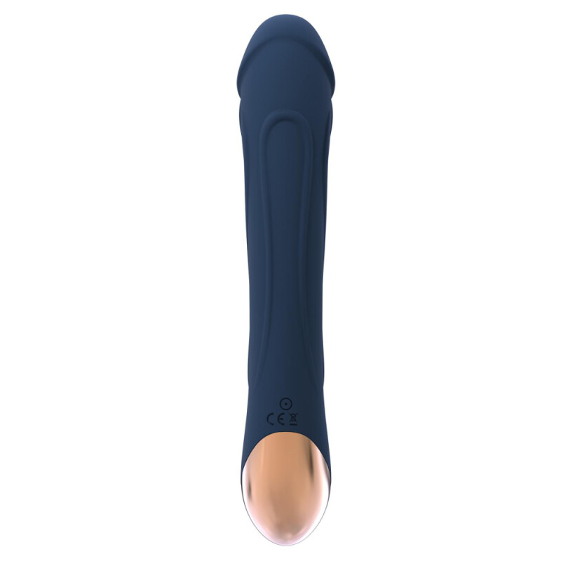 Вібратор для точки G Dream Toys Boreas з підігрівом, синій, 21 х 3.9 см - Изображение 6