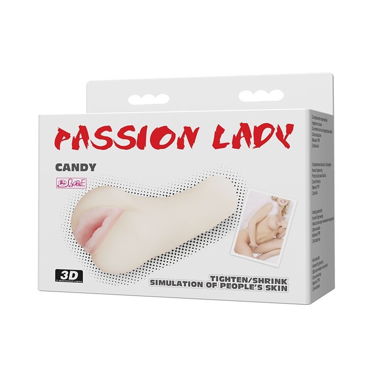 Мастурабтор-вагіна BAILE Candy рельєфиний, бежевий, 13.7 х 6.5 см - Изображение 7