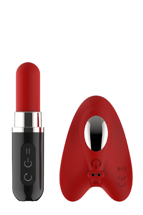 Вібратор в трусики Dream Toys Red Revolution з пультом, червоний