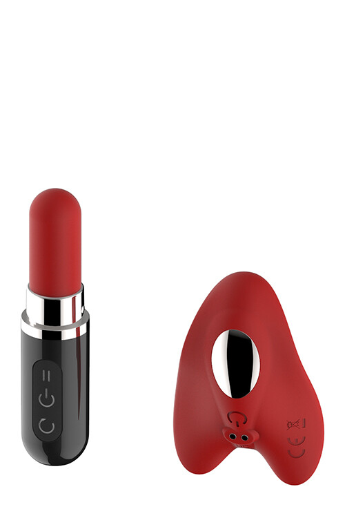 Вібратор в трусики Dream Toys Red Revolution з пультом, червоний - Изображение 3