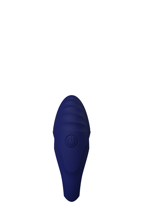 Ерекційне віброкільце Dream Toys Blue Evolution Pallas, синього кольору - Изображение 4