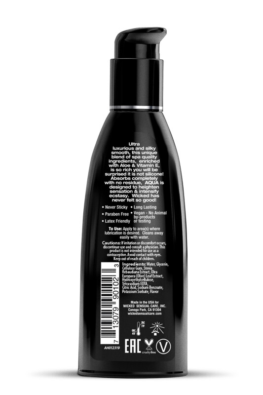Лубрикант на силіконовій основі Wicked Sensual Care нейтральний, 60 мл - Зображення 1