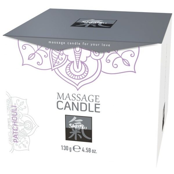 Масажна свічка HOT, 130 г, Patchouli з ароматом пачулі - Зображення 1