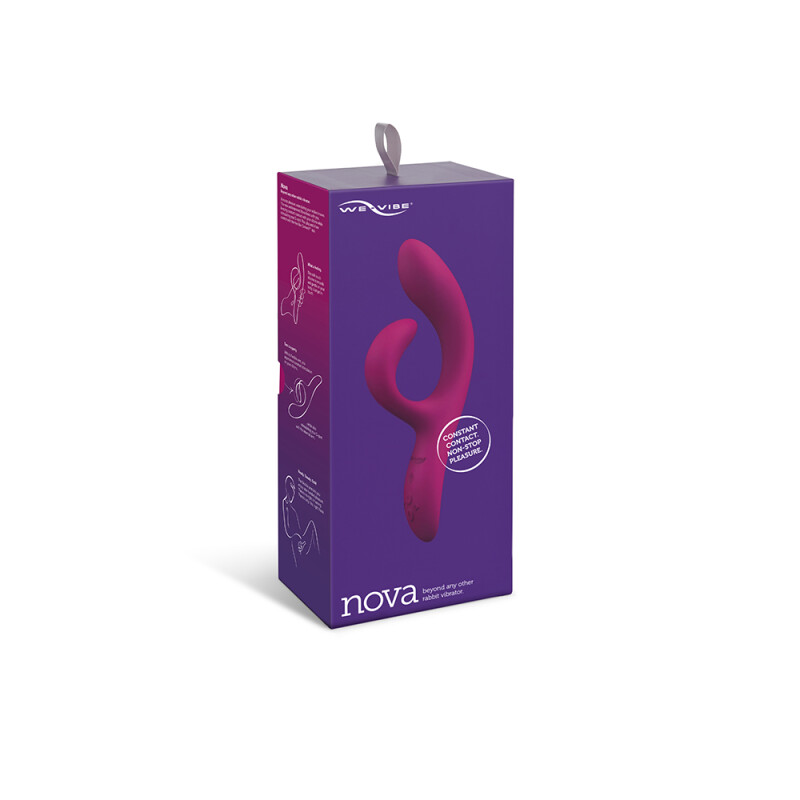 Вібратор-кролик з гнучкими відростками Nova 2 We-Vibe, рожевий - Изображение 1
