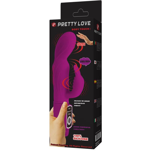 Вибратор Pretty Love Body Touch, Purple - Зображення 5