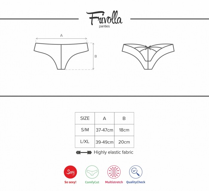 Трусики мереживні рожеві, розмір L / XL - Изображение 2