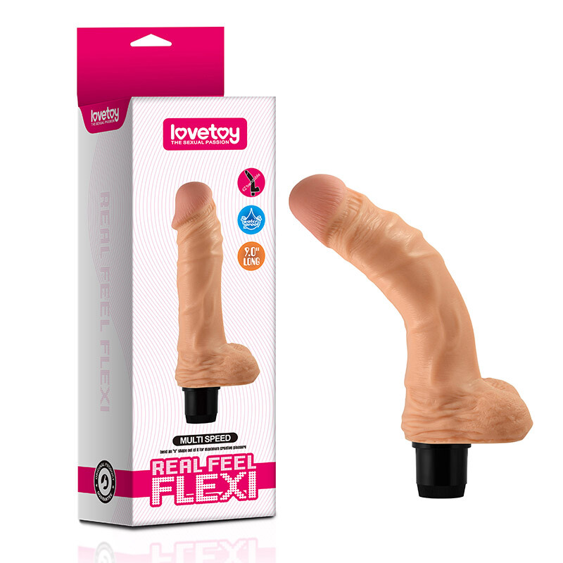 Вібратор Lovetoy Reel Feel Flexi Vibrator Flesh 9,0