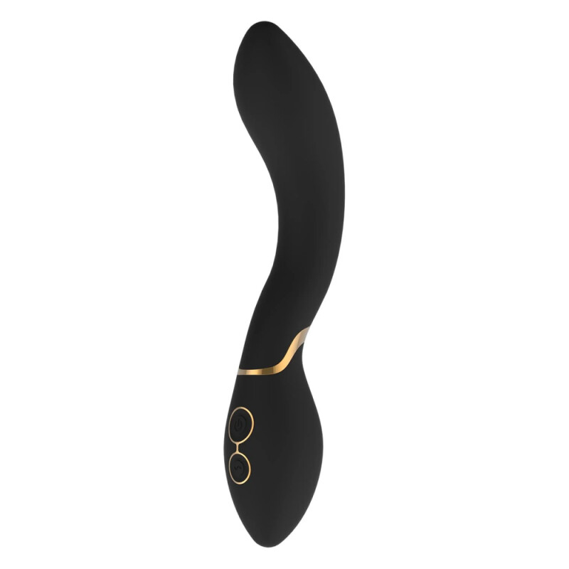 Вібратор для точки G Dream Toys Elite Josephine вигнутий, чорний, 20 х 3.6 см