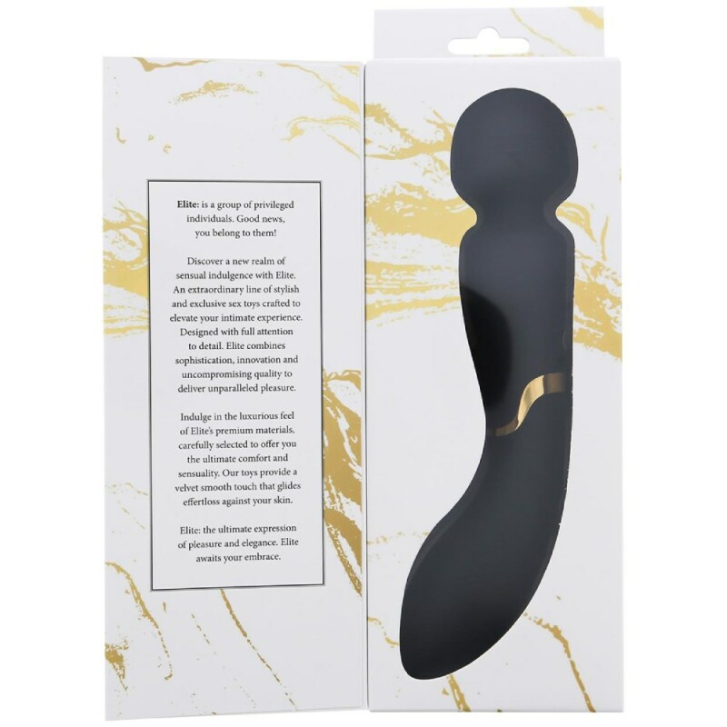 Вібратор-мікрофон Dream Toys Celine двосторонній, чорний, 22.5 х 3.9 см - Зображення 3