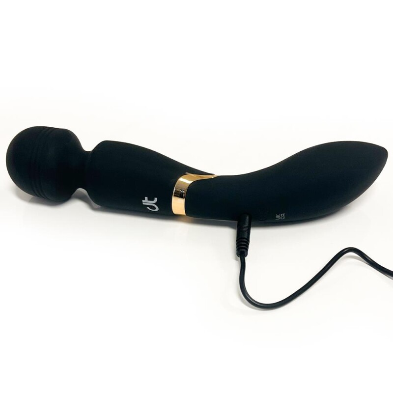 Вібратор-мікрофон Dream Toys Celine двосторонній, чорний, 22.5 х 3.9 см - Зображення 8